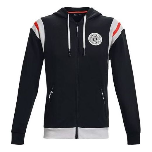 Under Armour Rival Fleece Full Zip Hoodie Jacket 'Black' 1366303-001