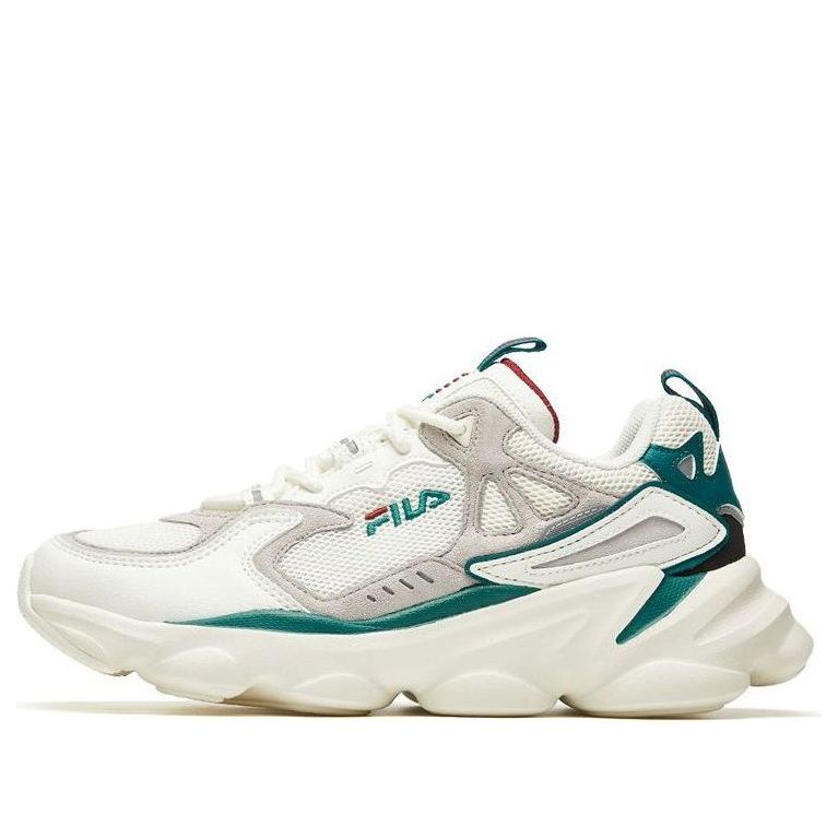 (WMNS) FILA Skipper Captain Sneakers White/Green F12W931129CMA