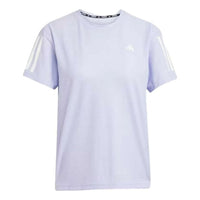 (WMNS) adidas Own The Run T-Shirt Asia Sizing 'Violet Tone' JD6435