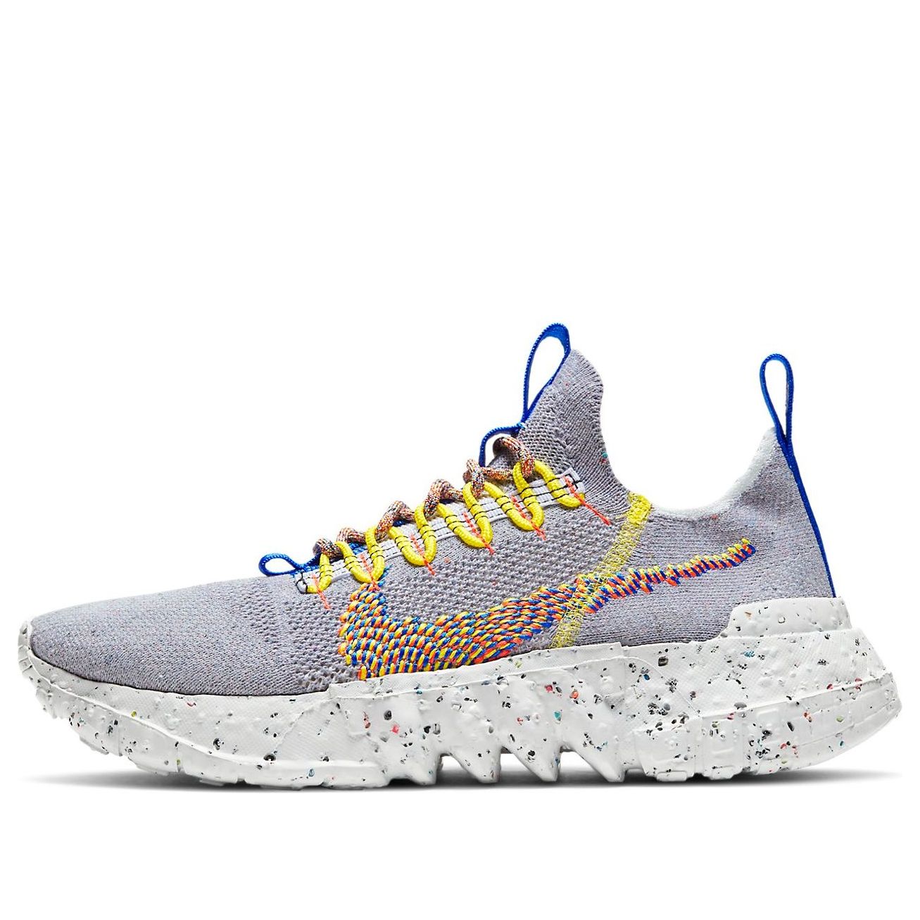 Nike Space Hippie 01 Grey Multi 'Gray Yellow Blue' CZ6148-003