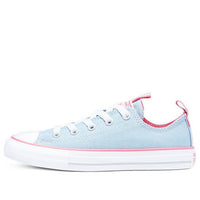 (GS) Converse Color Chuck Taylor All Star Low Top Blue/Pink 670405C
