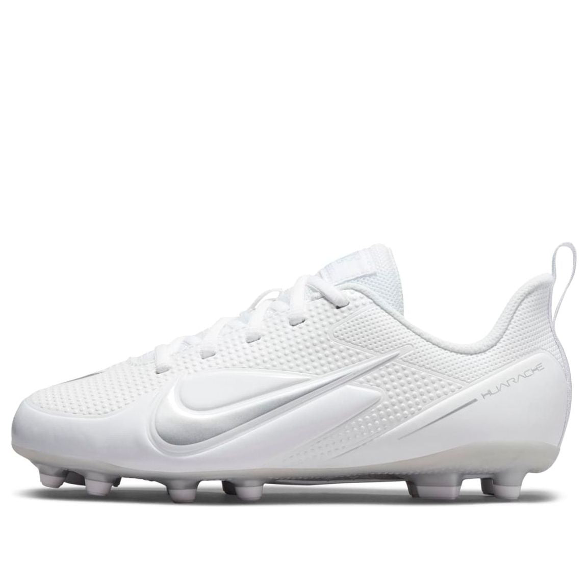 (GS) Nike Alpha Huarache 8 'White Metallic Silver' CZ6557-100