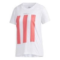 (WMNS) adidas neo Cs Tee 1 Casual Sports Breathable Short Sleeve White GJ5295