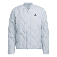adidas Regular Varsity Down Jacket 'White' IX7084