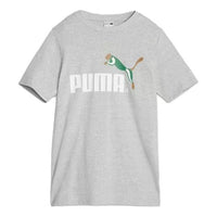 PUMA Classics 75Th Year Anniversary Celebration Tee 'Light Grey Heather' 622987-04