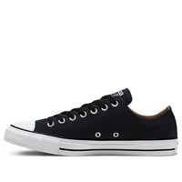 Converse Chuck Taylor All Star Canvas Wordmark Low Top 'Black White' 166234C