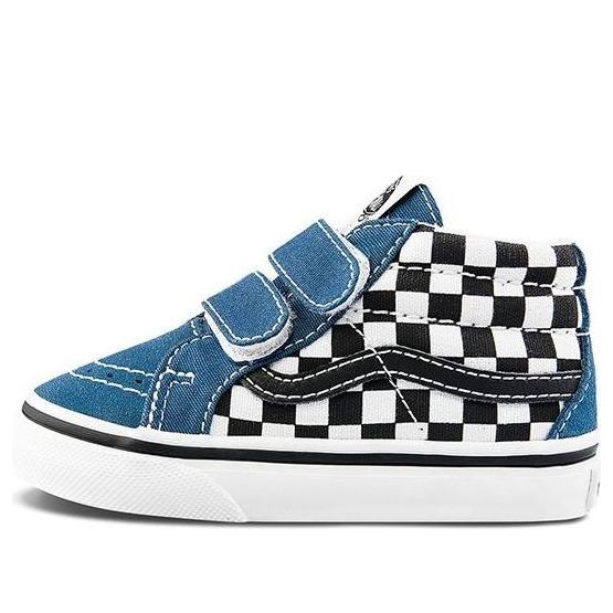 Vans Sk8-Mid Reissue V Toddler Black/White Checkboard VN0A5DXD2JE