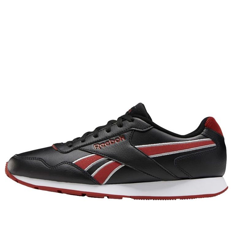 Reebok Royal Glide Ripple 'Black Red' EF7694