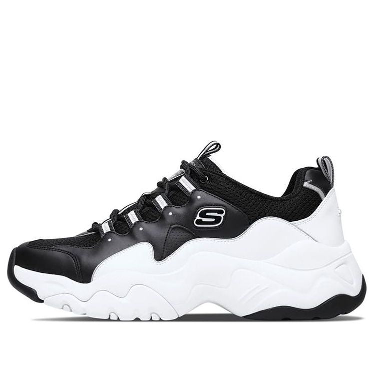 Skechers D'Lites 3.0 Low-Top Running Shoes Black/White 52685-BKW