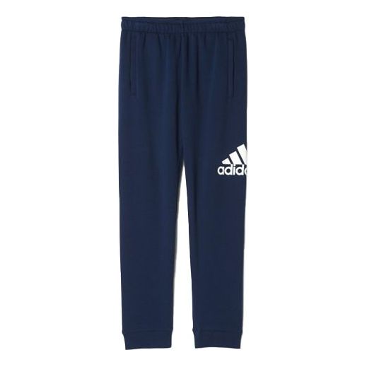 adidas Training Sports Knit Long Pants Navy Blue AY9002