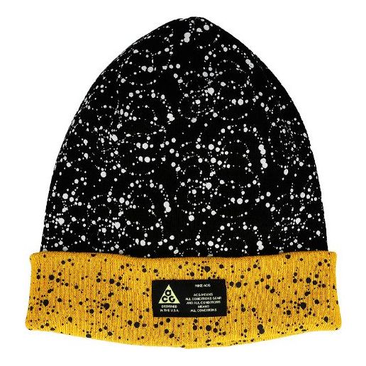 Nike Lab ACG Beanie A14 'Black Yellow Ochre' AV4774-010