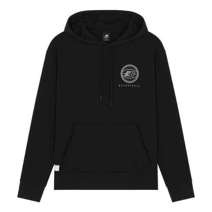 New Balance Logo Printing Pullover Black MT13585-BK