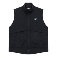 New Balance NB Logo Woven Vest Asia Sizing 'Black' NJE24181-BK