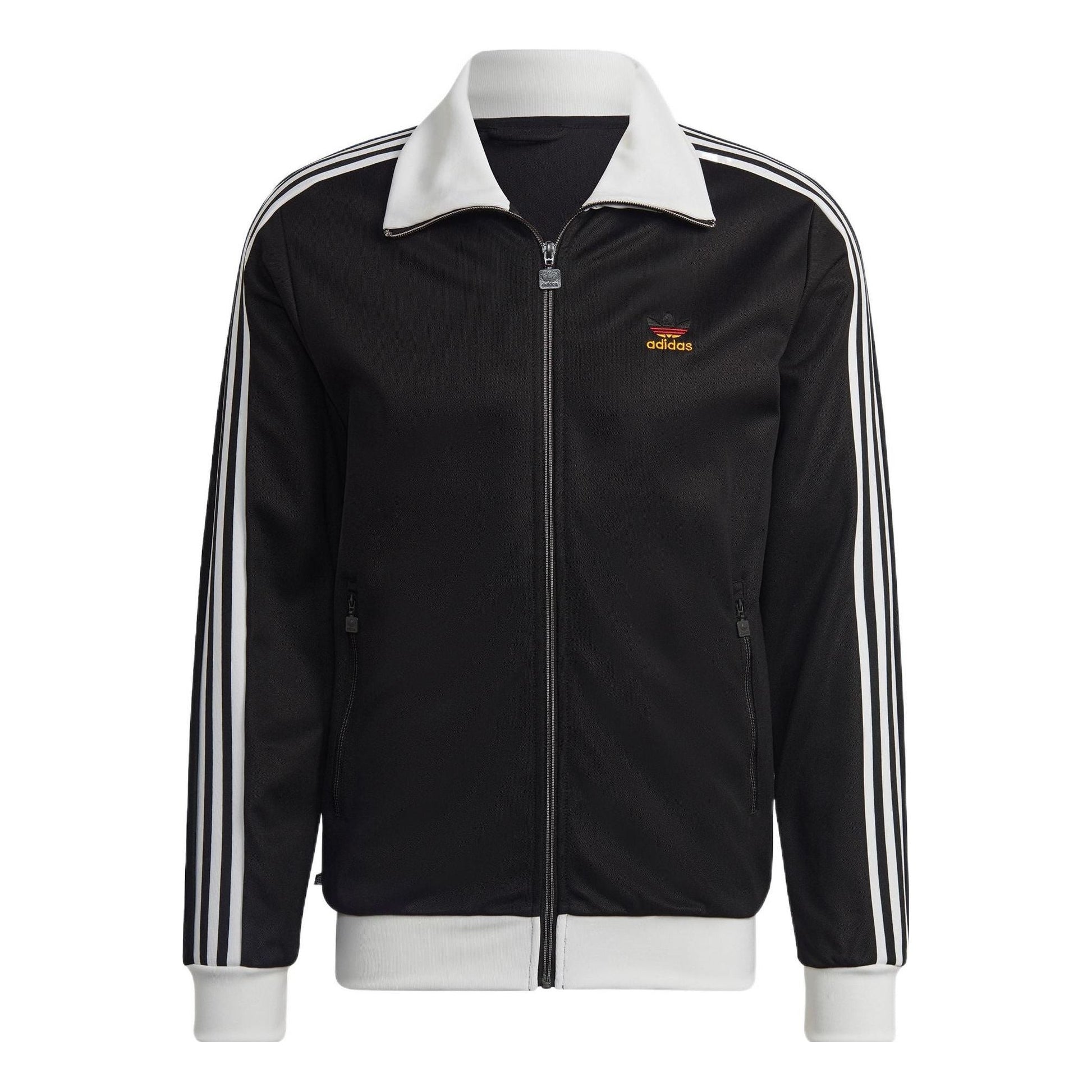 adidas originals Beckenbauer Track Jacket 'Black' HK7408