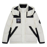 New Balance Winter Padded Down Jacket Asia Sizing 'White Black' NPA43131-CRE