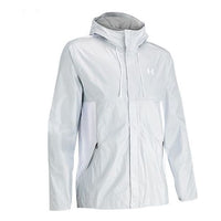 Men's Under Armour Cloudburst Shell Training Sports Jacket Gray 1350950-014