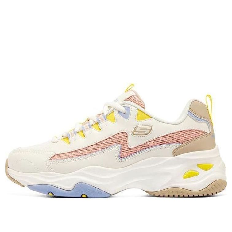 (WMNS) Skechers D'Lites 4.0 'White Pink Blue' 149915-WPKP