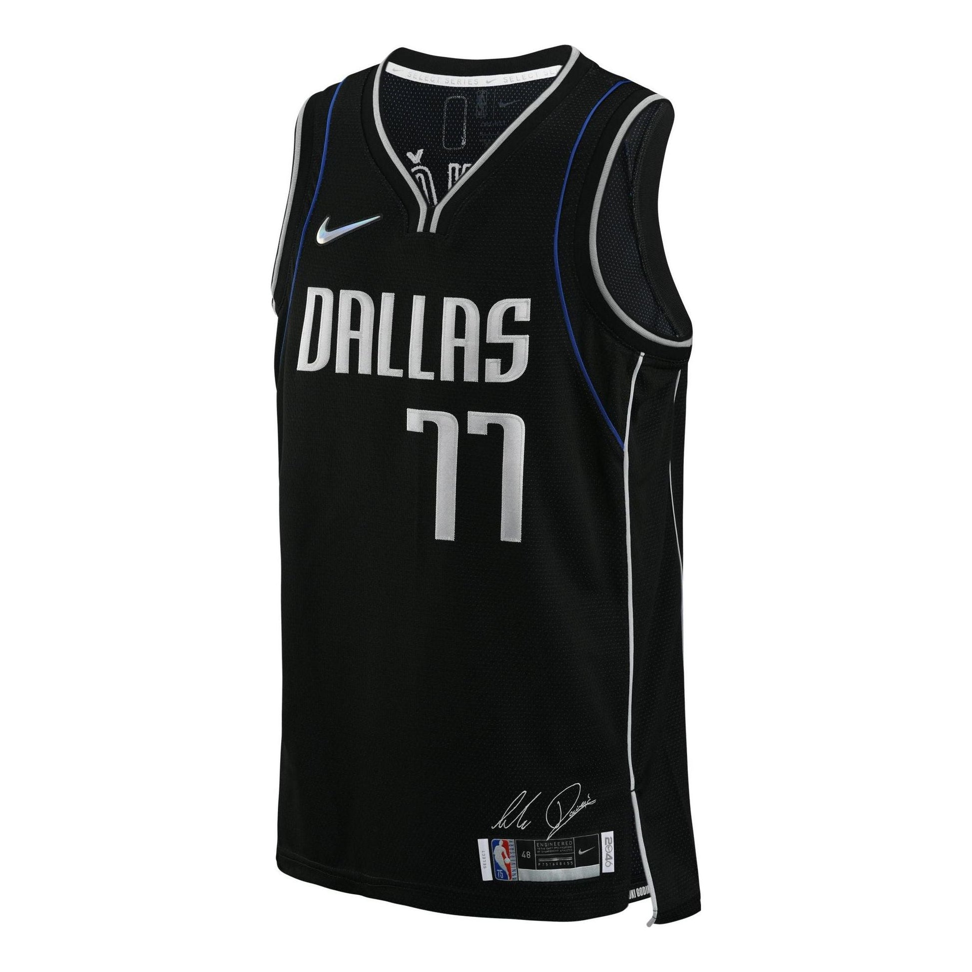 Nike x NBA Dallas Mavericks Icon Edition Jerseys 'Luka Doncic 77' DH8069-010