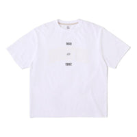 New Balance 900 Boston Logo Print T-shirt Asia Sizing 'White' AMT35149-WT