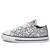 (TD) Keith Haring x Converse Chuck Taylor All Star Canvas Shoes White/Black 771862C