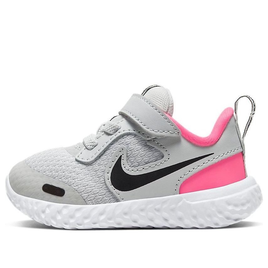 (TD) Nike Revolution 5 Grey/Pink BQ5673-010