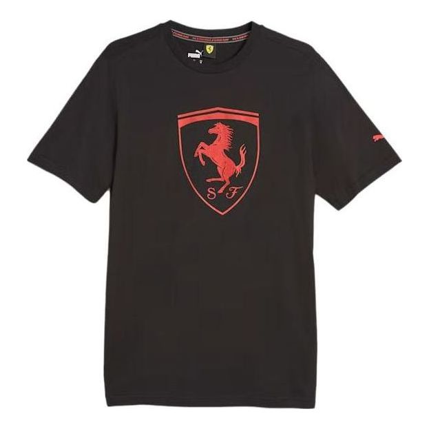 PUMA Scuderia Ferrari Race Big Shield Motorsport Tee 'Black' 620951-01