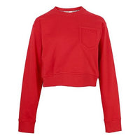 (WMNS) FENDI SS21 Logo Printing Round-neck Swea Red FS7427AFLBF1DOO