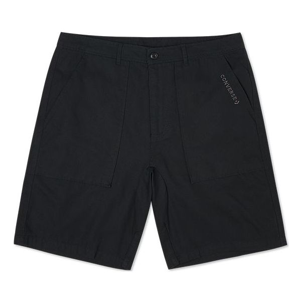 Converse Woven Shorts Asia Sizing 'Black' 10019591-A01