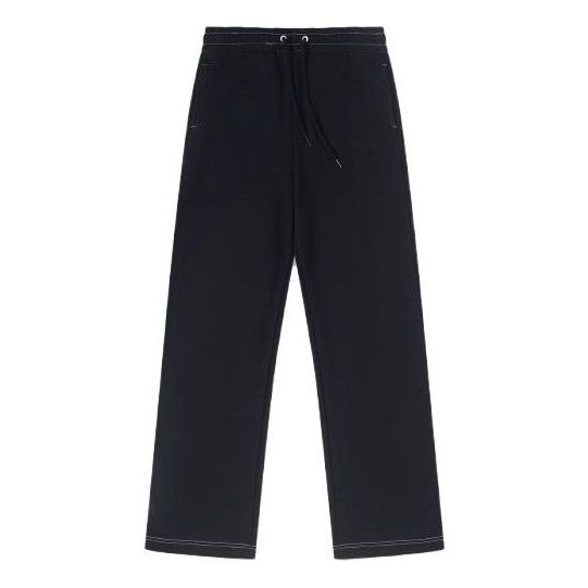 (WMNS) Converse Essential Sweatpants Asia Sizing 'Navy' 10026558-A01