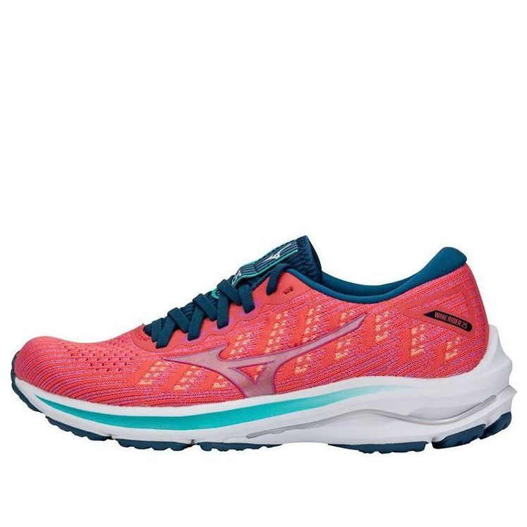 Mizuno Wave Rider 25 Waveknit 'Pink Blue White' J1GD217578