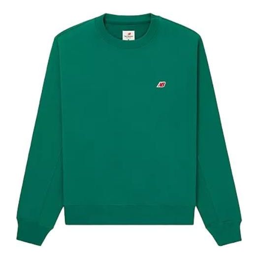 New Balance MADE in USA Core Sweatshirt Asia Sizing 'Classic Pine' MT21541-ECS