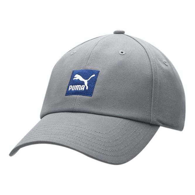 PUMA Logo Cap 'Grey Blue White' 024351-01