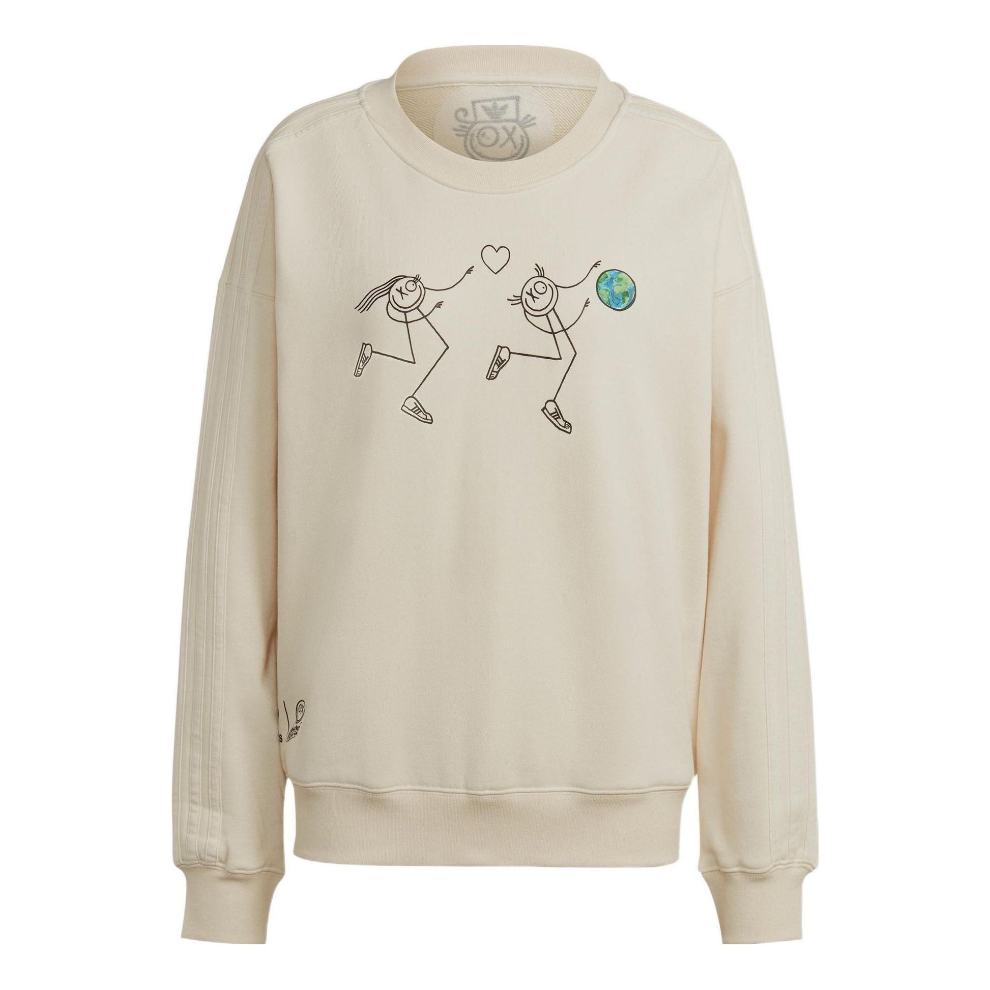 (WMNS) adidas Originals x Andr Saraiva Sweater 'Beige' HK5219
