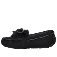 (WMNS) UGG Dakota Double Bow (Bowknot) Black 1118913-BLK