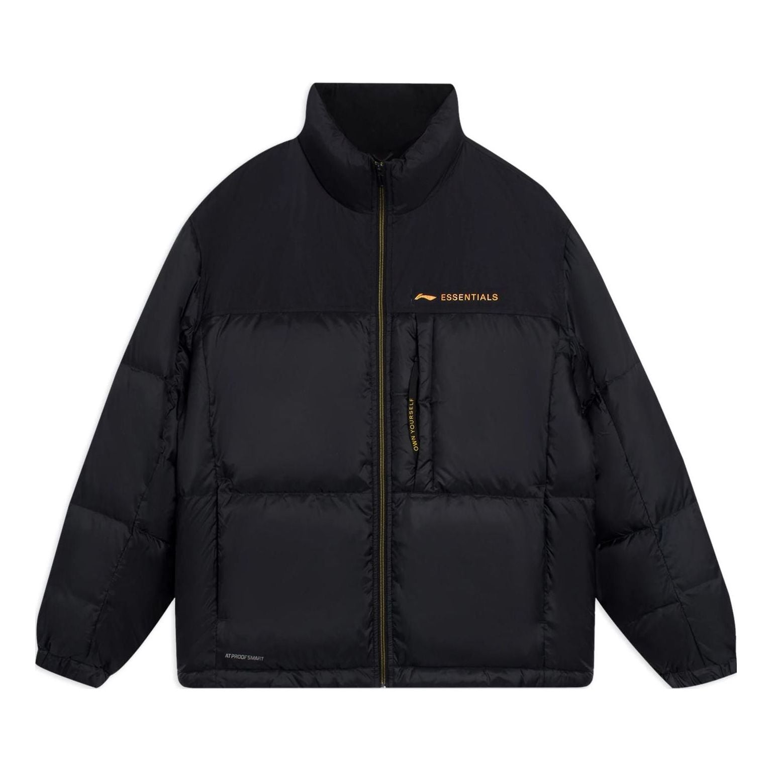 Li-Ning Essential Logo Down Jacket 'Black' AYMS205-1