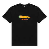 New Balance Running Graphic Tee Asia Sizing 'Black Orange' AMT31331-BK