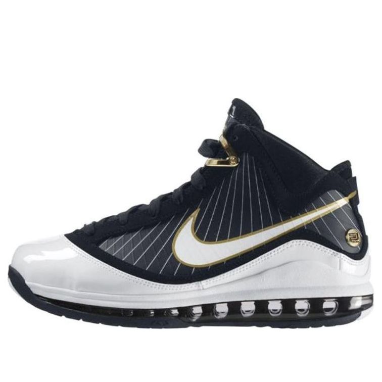 Nike Air Max LeBron 7 'Black White Gold' 375664-011