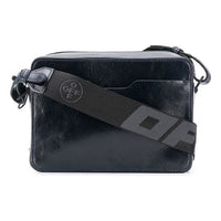 Men's Off-White Webbing Black Shoulder Bag OMNA070E20LEA001