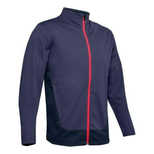 Men's Under Armour Storm Sports Jacket Navy Blue 1345468-497