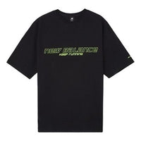New Balance Keep Running Athletics Village Short Sleeve Tee Men's Black AMT03320-BK