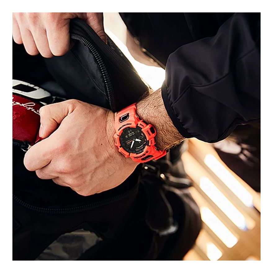 CASIO G-Shock Analog-Digital 'Red' GBA-900-4A