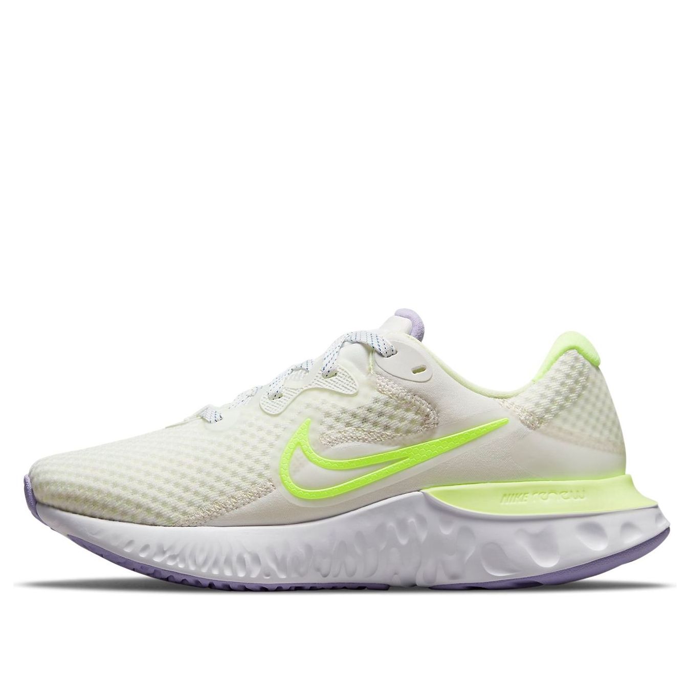 (WMNS) Nike Renew Run 2 Sneakers White/Yellow CU3505-104