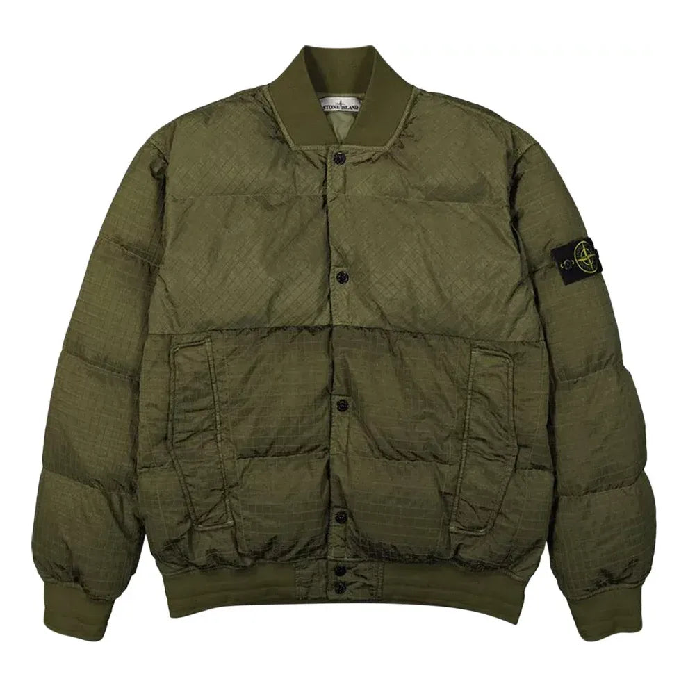 STONE ISLAND Down Puffer Jacket 'Olive' 791543232-V0058