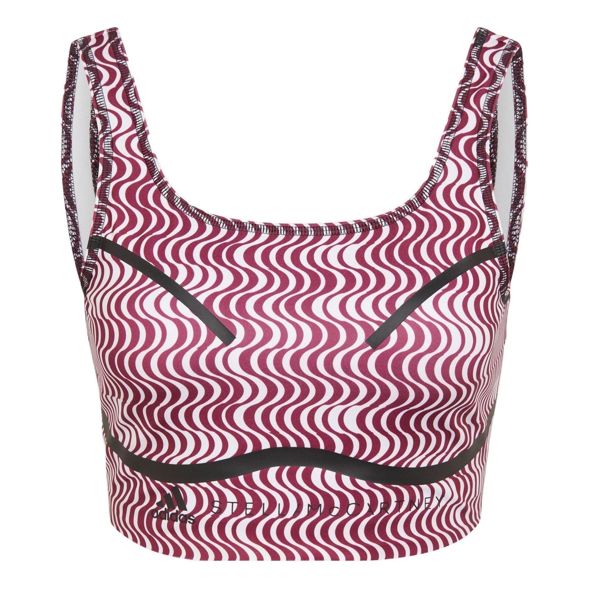 (WMNS) adidas by Stella McCartney TruePurpose Printed Crop Top Asia Sizing 'Pink' HG6881