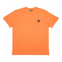 New Balance Chest Small Pocket Sports Short Sleeve Version Couple Style Orange NEA2E023-LOR