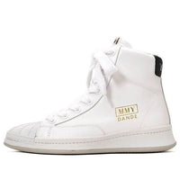 Maison MIHARA YASUHIRO DANDE OG Sole Leather High-top Sneaker 'White' B09FW701-WHT