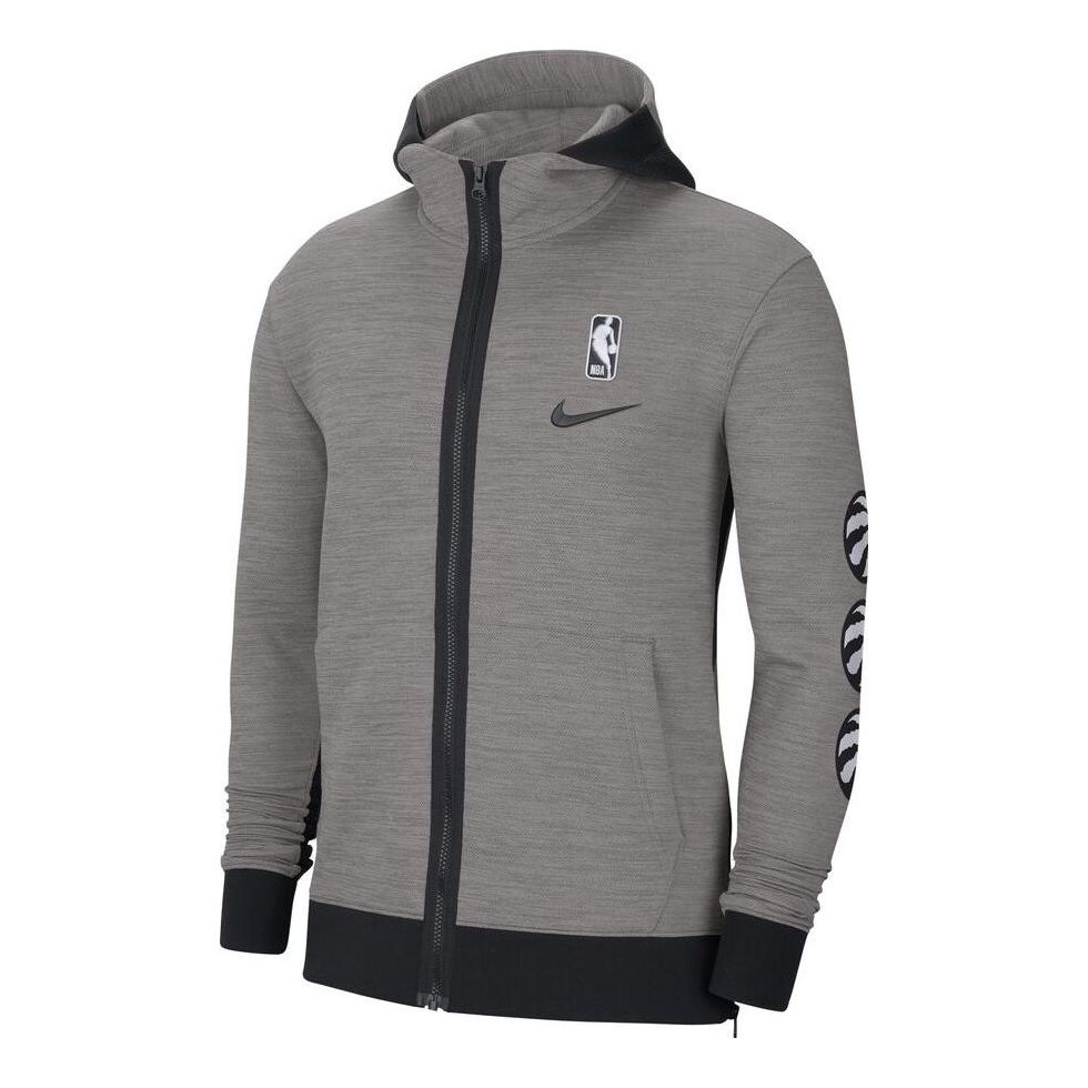 Nike NBA Toronto Raptors Therma Jacket 'Grey' CU0533-063