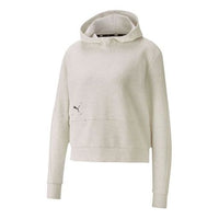 (WMNS) PUMA Nu-Tility Hoodie 'White Black' 585257-19