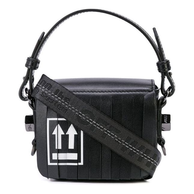(WMNS) Off-White Shoulder Bag Messenger Bag Black OWNA087E199900991001