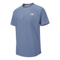New Balance Q Speed Jacquard T-shirt Asia Sizing 'Light Blue' MT33281-MYL